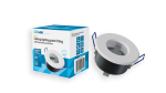 Ceiling lighting point fitting LISA cast round Fixted white